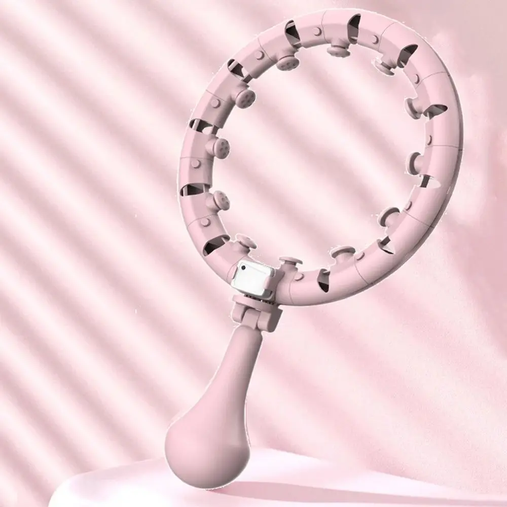 Adjustable Intelligent Massage Sport Hoop Fast Slimming Not Fall Thin Waist Sport Ring Digital Display 14 Sections