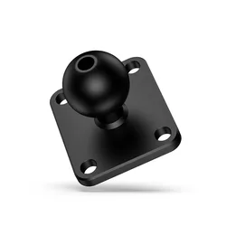 Universal Tough-Claw Mount with Adjustable Double Socket Arm and Round Base Adapter for Versatile Gadget Attachment