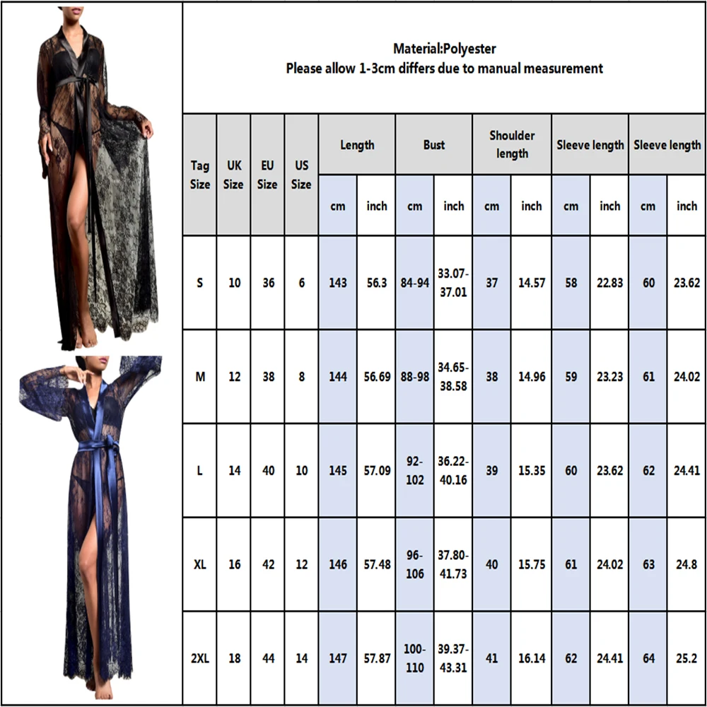 Female Lingeries Mesh Sheer Nightwear