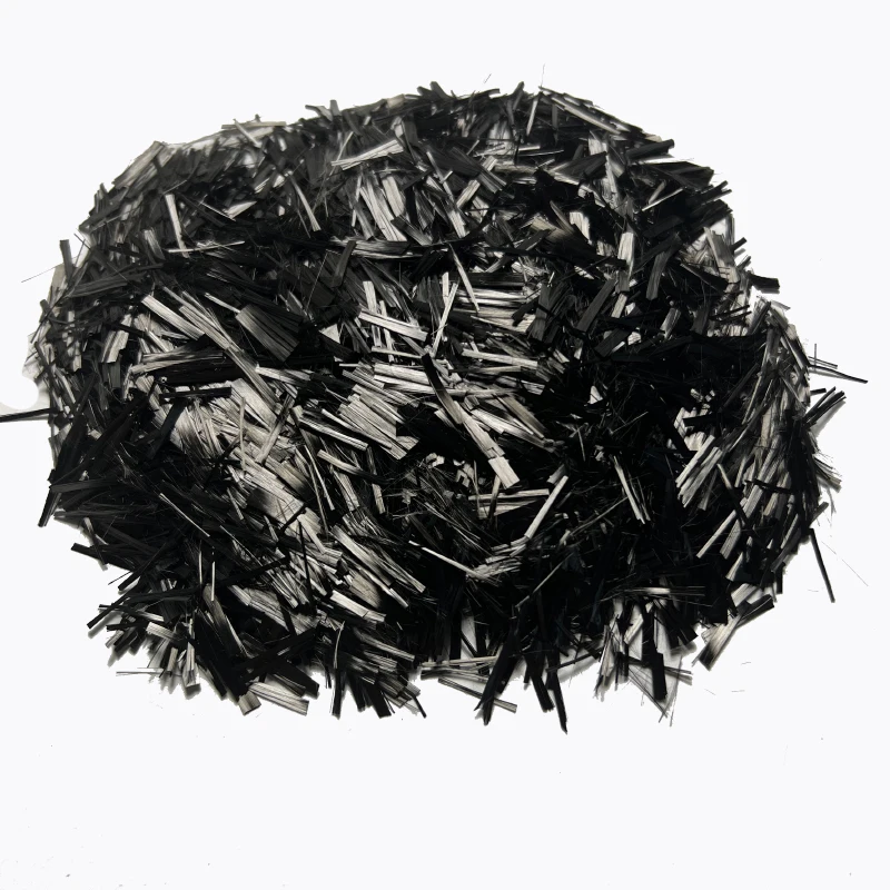 15mm 16mm 17mm Short Cut Carbon Fiber Material Without Adhesive Enhanced Conductivity High Temperature Resistance