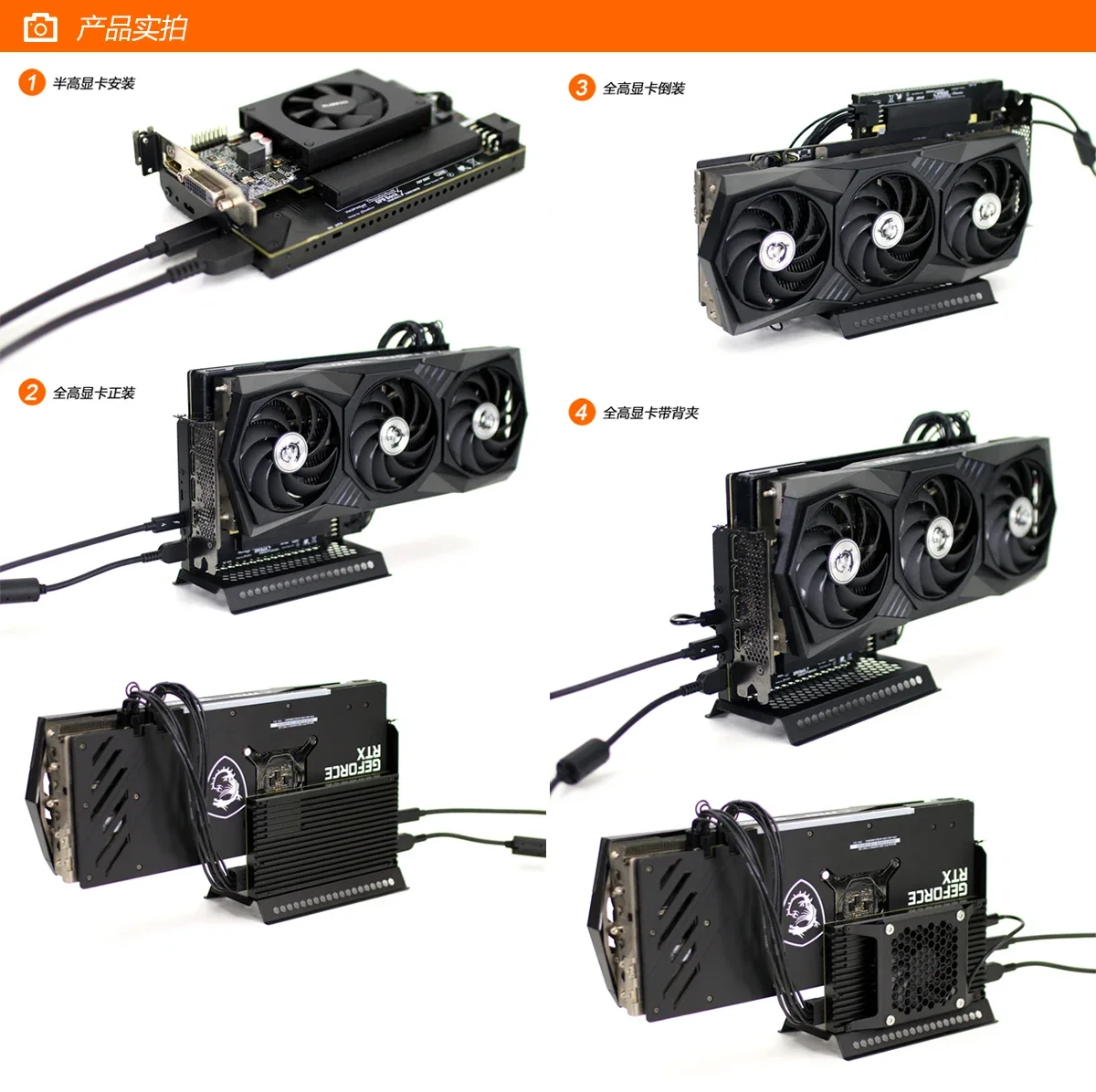 拡張カード TH3P4G4 Thunderbolt External GPU Dock Thunderbolt-compatible External GPU Video Card Dock 40Gbps