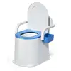 Bedside Commode Portable Squat Toilet Heavy Duty Bedside Toilet Non Slip Portable Commode Toilet with Armrest for Seniors 5