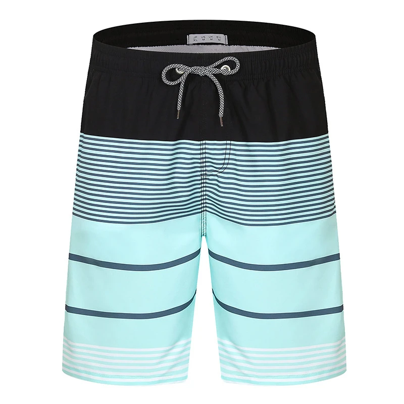 Skull Flower 3d Printed Shorts For Men Street Clothing Short Pants Striped Gradient Color Fashion Summer Loose Short Trousers 3