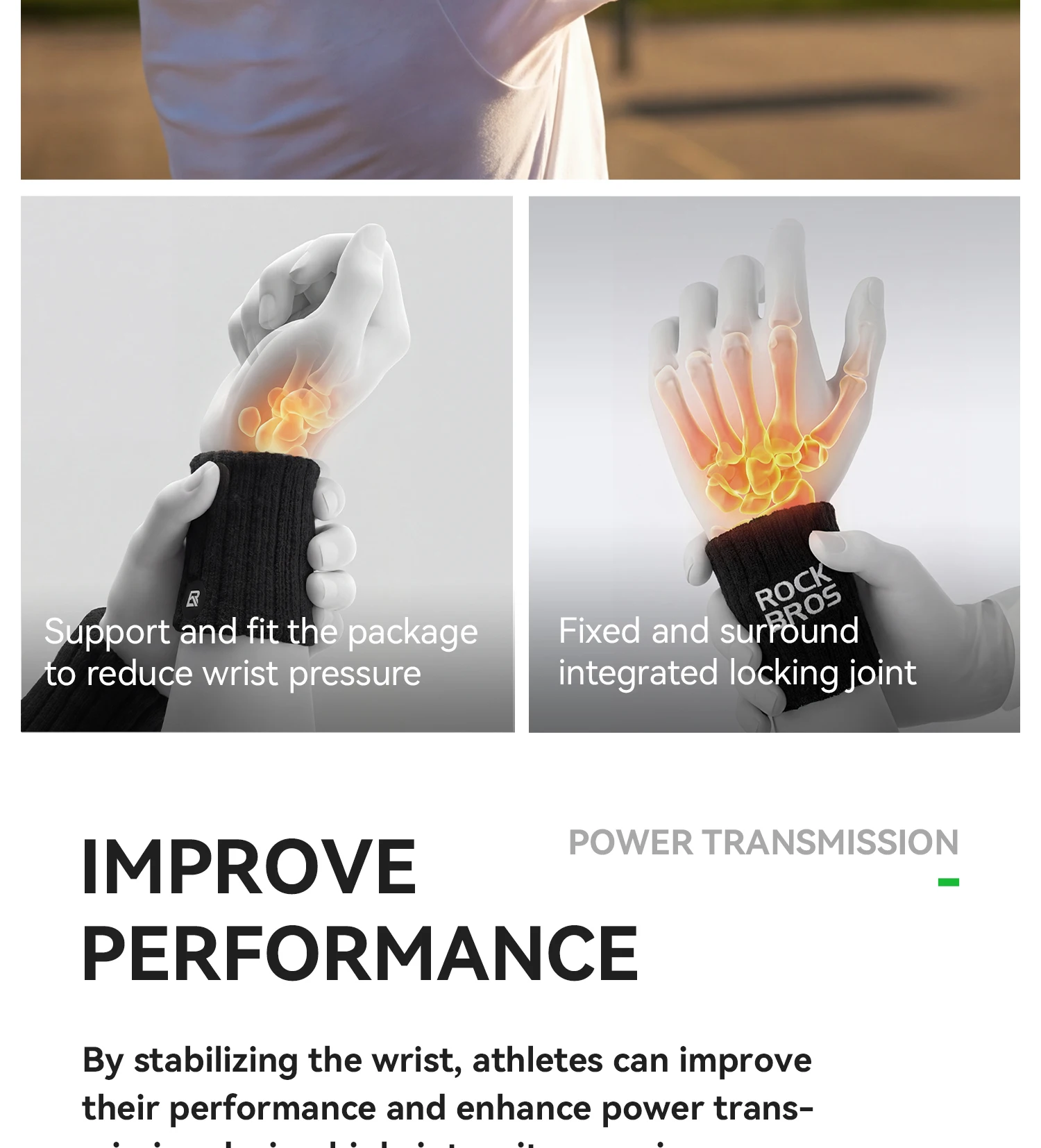 lightweight wristband design