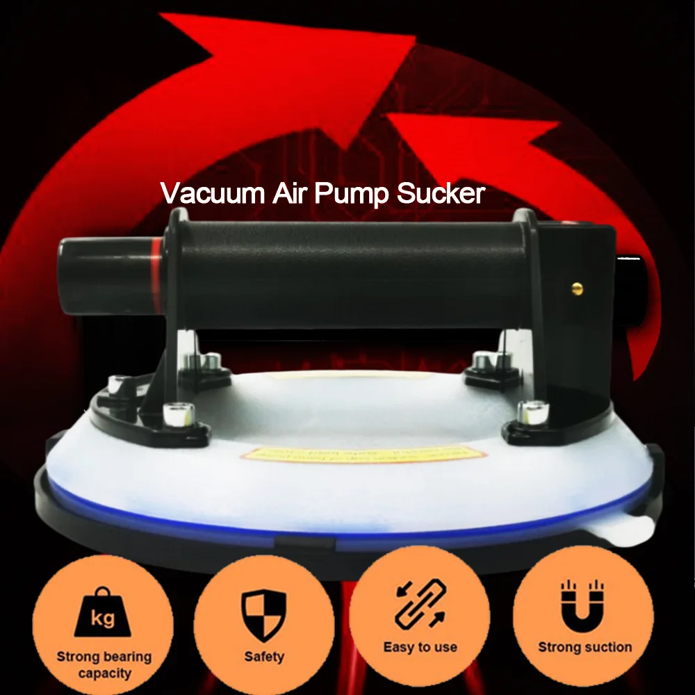 8-inch Crane Vacuum Suction Cup With Handle for Granite & Glass Lifting Window Replacement Suction cup For Tile Handling Tools
