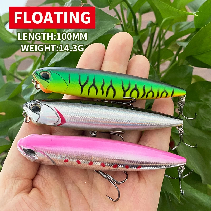 Leurre Deps Huge Pencil 225mm - Flottant Silencieux - Couleur 06 - NEUF