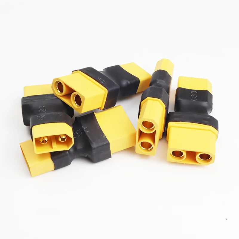 5Pcs Adapter XT60 To XT30 XT90 EC5 TRX T Female To Male Plug Deans Connectors Plug RC Helicopter Quadcopter Lipo Battery Control – Image 5