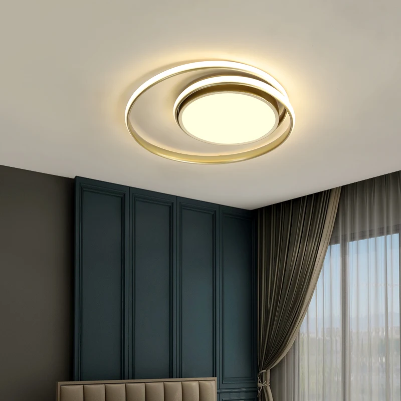 

Modern Ceiling Lights LED Lamp For Living Room Bedroom Study Room White black color surface mounted Ceiling Lamp WF106
