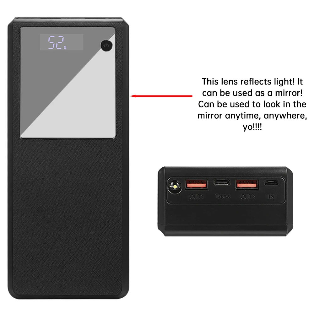 26650 FAI DA TE 6 * Batterie Scatola per guscio Nessuna Saldatura Ricarica Rapida Copertura Esterna per Custodia FAI DA TE per shell Strumento di Potere Accessorio - immagine 2