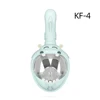 1 PCS Cartoon Diving Mask Full Face for Child Snorkeling Mask for Kids Boy Girls Underwater Anti Fog Swimming Goggles Equipment 4