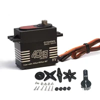 40KG Waterproof High-Speed Digital Servo High Torque Metal Gear With 25T Servo Arm Digital Servo Kit For 1/8 1/10 Scale RC Car