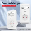 New Smart Timing Socket Controller Automatic Power-off Programmable Countdown Timer Switch 230V Charger With USB Type-C 1