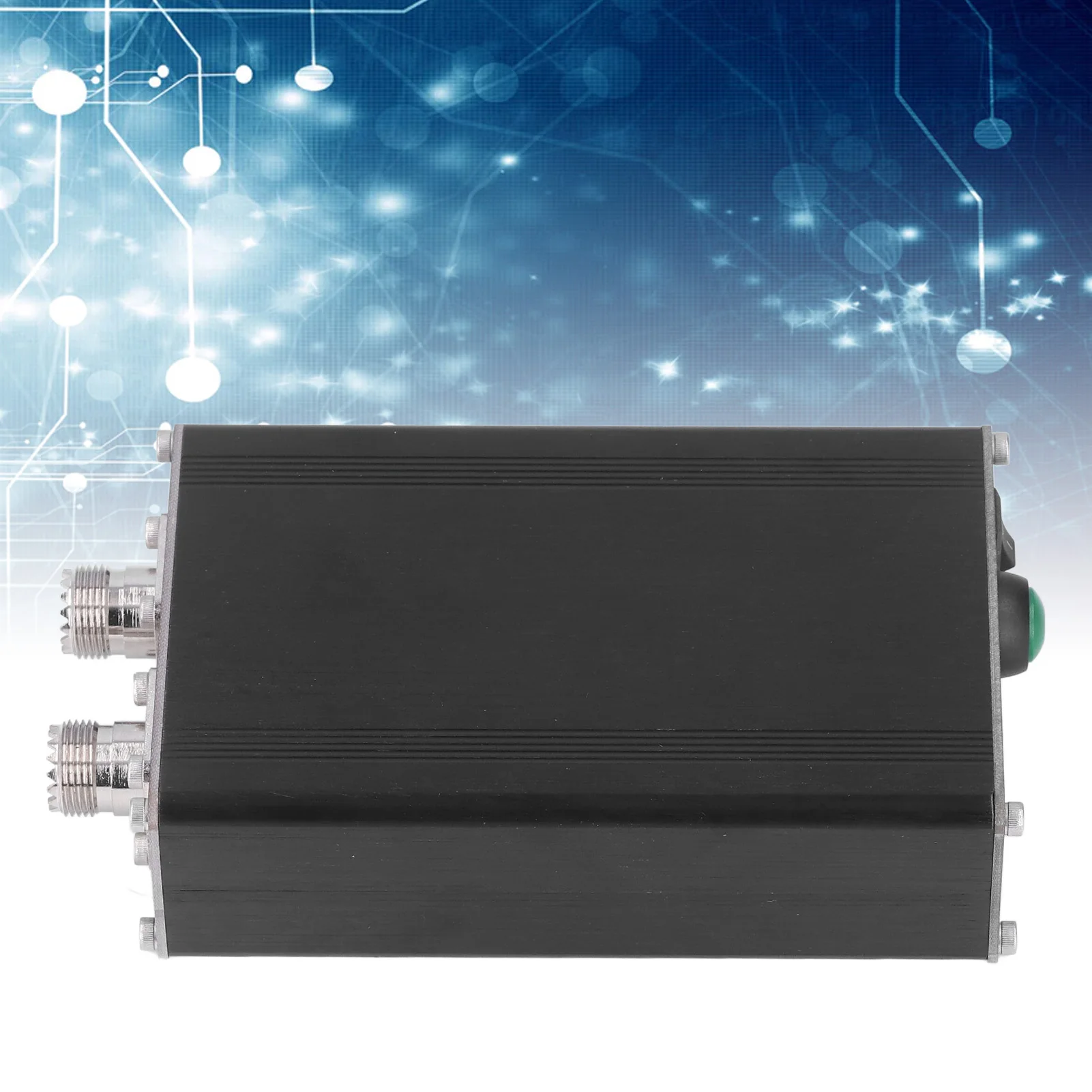 Antenna Tuner Mini Automatic For Radio Equipment 1.8~55MHz 0.96IN with Housing ATU‑100 Automatic Antenna Tuner