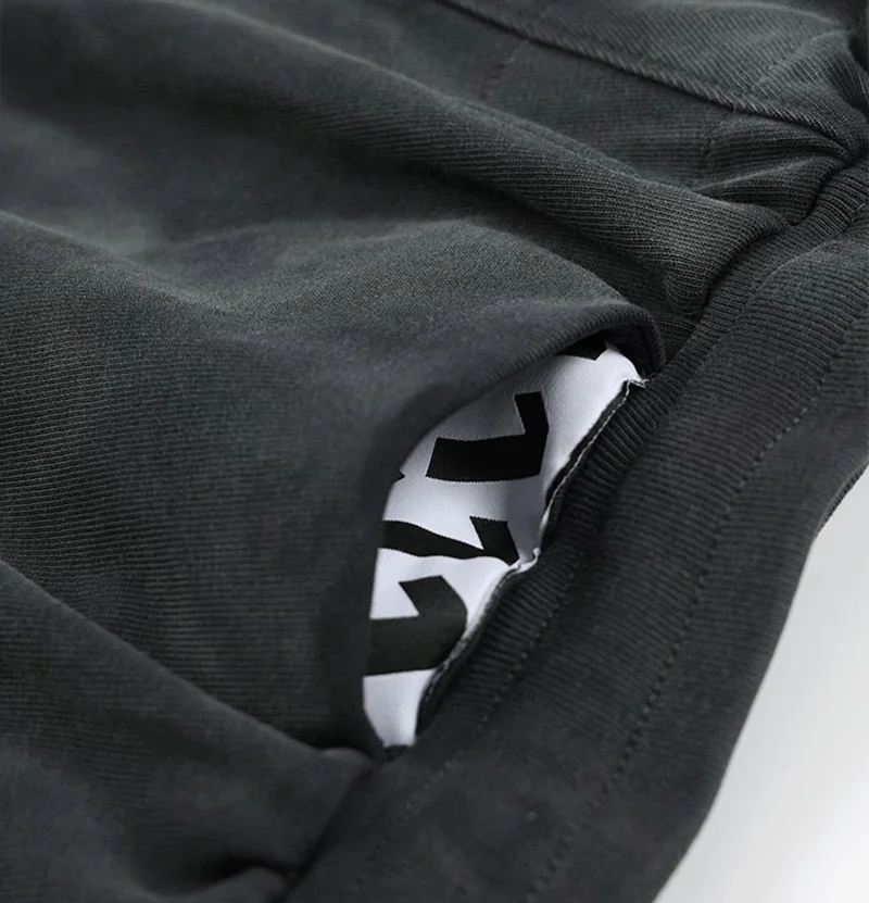2024ss RRR-123 Shorts Men Woman Summer High Street Vintage Washed Do Old Heavy Fabric Joggers Breeches Classic Logo