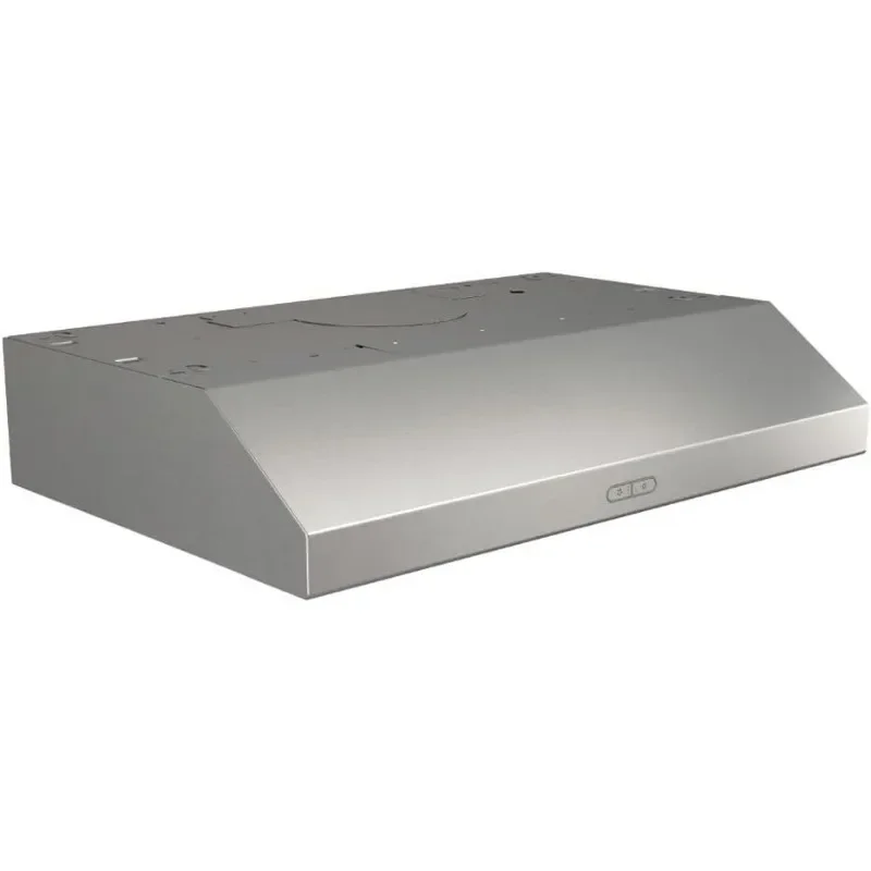 Fast Shipping.home.NuTone BCDF136SS Glacier Range Hood with Light Exhaust Fan for Under Cabinet, Stainless Steel, 36-Inch 3