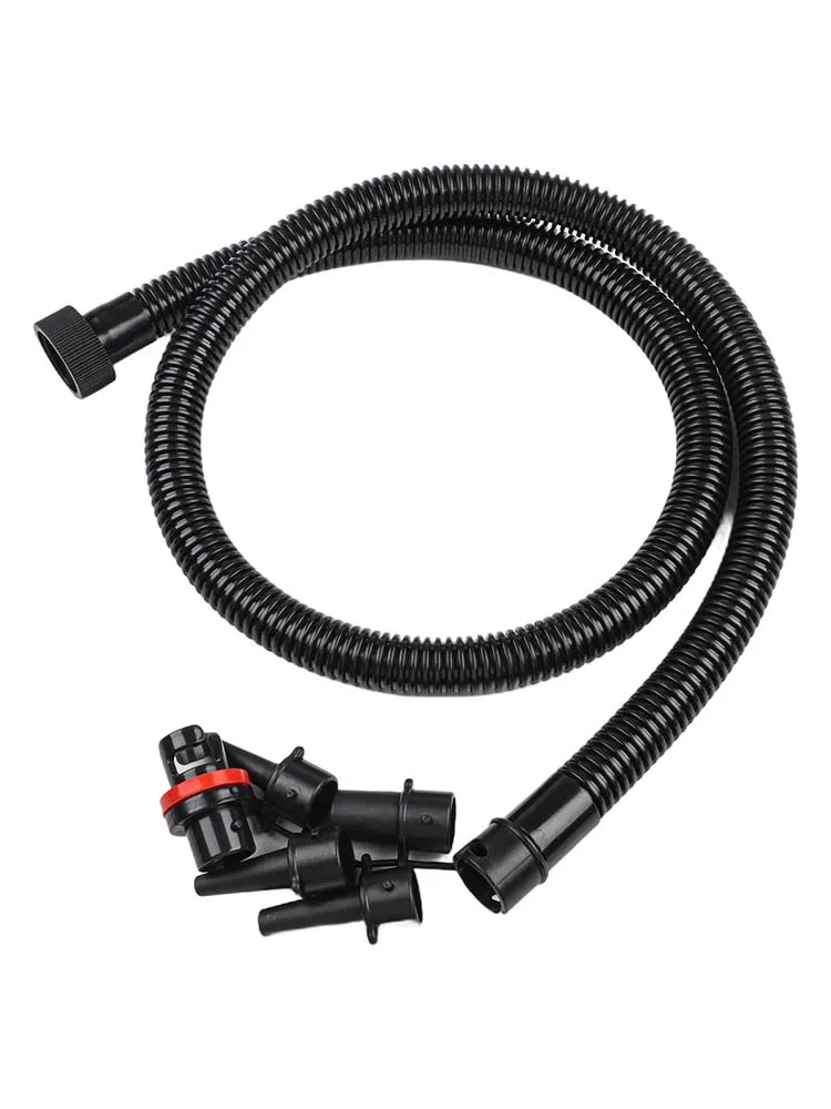 Schlauch für aufblasbare Produkte, Paddle-Board-Schlauch, aufblasbarer Luftpumpenschlauch, geeignet für aufblasbare Matratzen, 5 Düsen im Lieferumfang enthalten – Detail 19