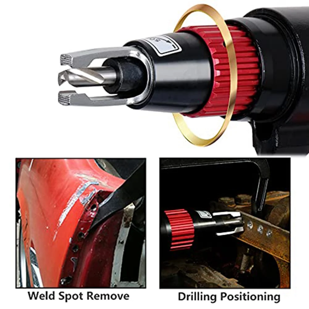 2Pcs Spot Weld Drill Bit Set HSS Co Cobalt Spot Welded Cutter Separate Panels Hole Cutting Bits, 6mm 8mm 4
