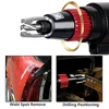 2Pcs Spot Weld Drill Bit Set HSS Co Cobalt Spot Welded Cutter Separate Panels Hole Cutting Bits, 6mm 8mm 4