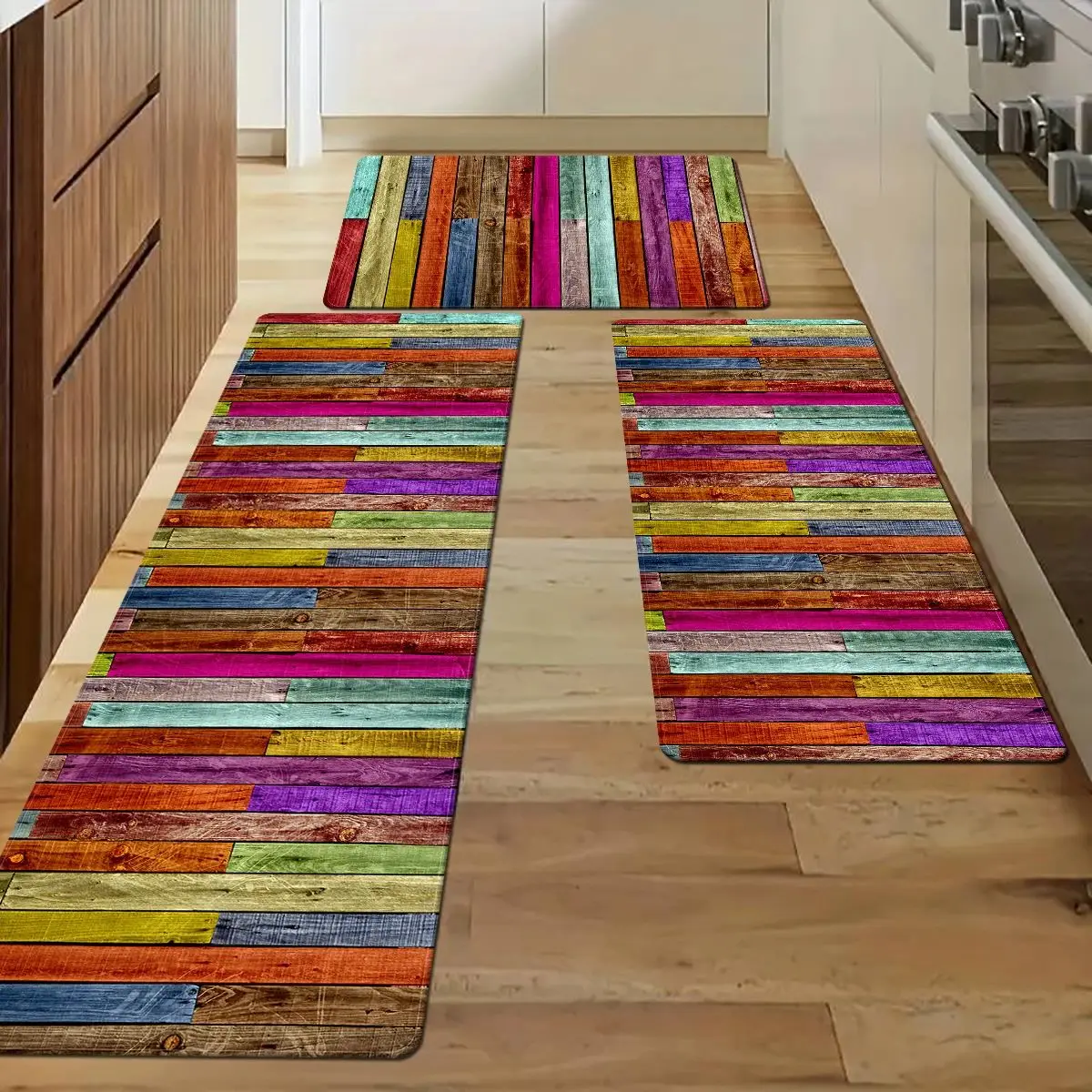 Lotto Di 2 Tappeti Da Cucina Antidote Rapants, Absolute Beauty E Oily, Resistenti E Antipolvere 40 X 60 40 X 120 Cm 87686716