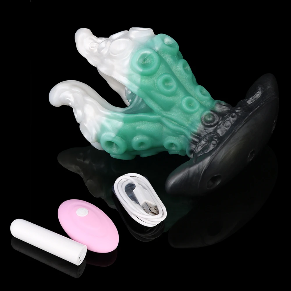 Vibrateur anal en silicone platine avec télécommande_voghion.com