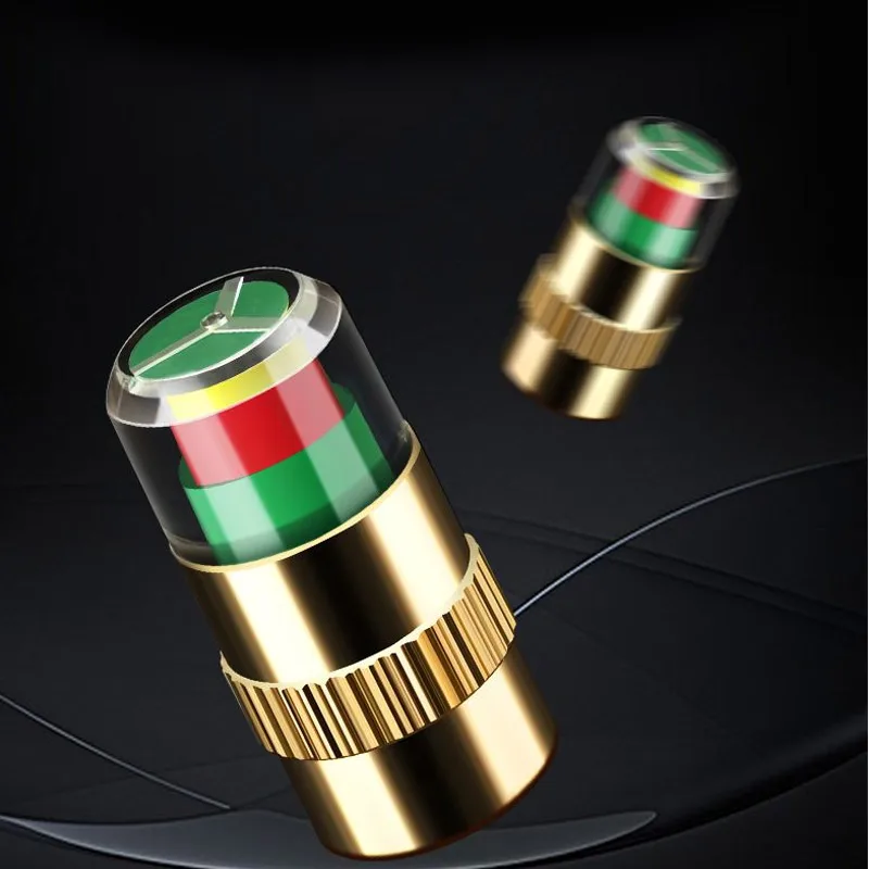 Vtear Car Tire Pressure Gauge Cap Air Alert Indicator Tire Monitoring System Auto Sensor Indicator Universal Accessories Tool
