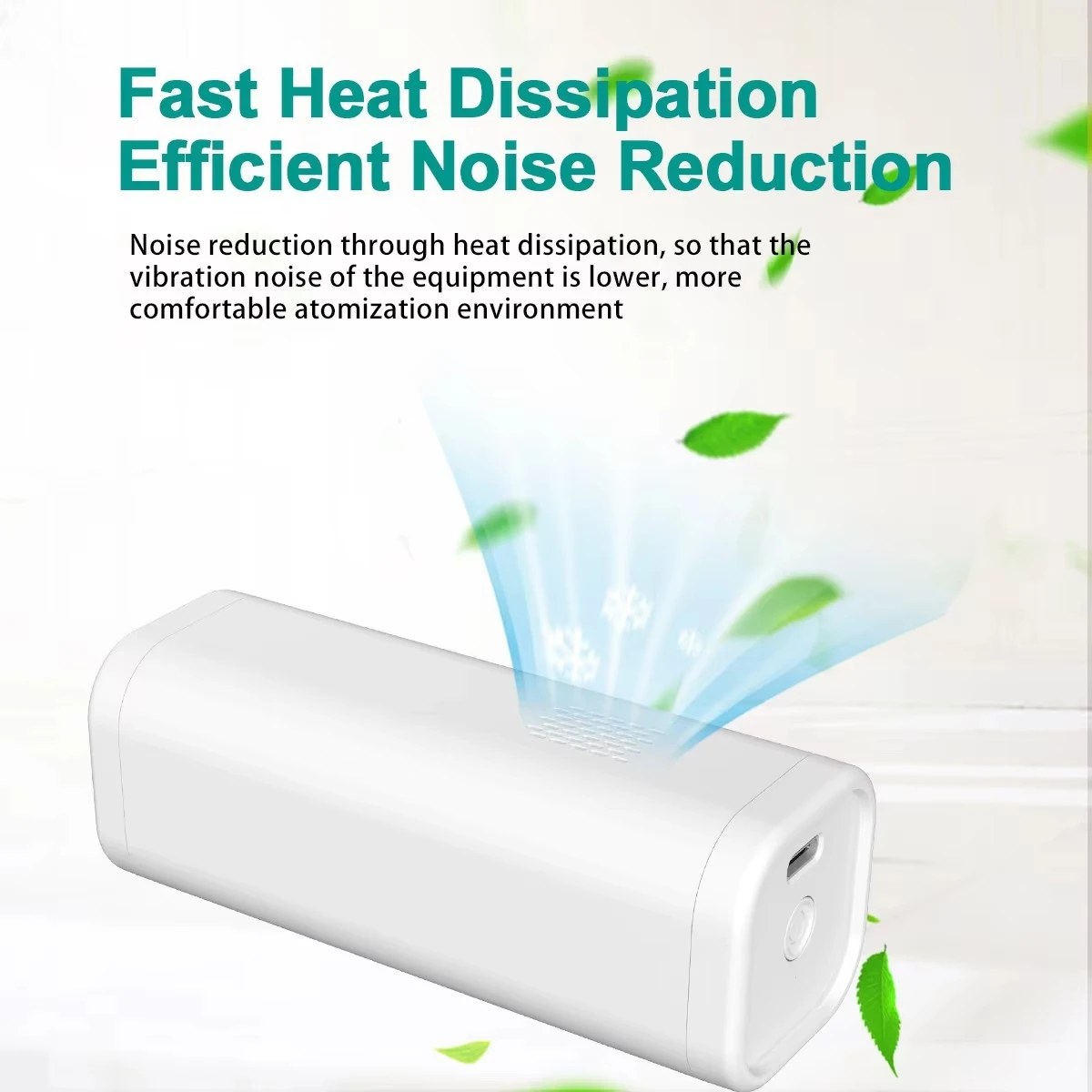 Medical Nebulizer Mesh Nebulizer Asthma Inhaler Spacer Portable Medical Compression Nebulizer 4&mu;m Silent Desktop Inhaler 135g Ultrasonic Medical Grade Atomizer Baby Kids Adult