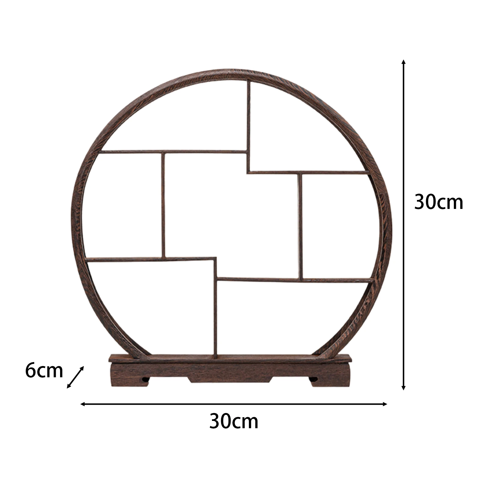Wooden Display Stand Antique Display Shelf Oriental Furniture Teapot Stand Crafts Rack For Table Home Antique Store