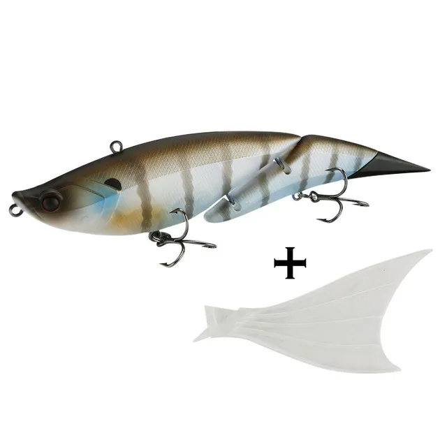 

2 Joint Swimbait 190mm 56g Wobbler Floating Fishing Lure Big Bait for Pike Bass Fishing Tackle Megabass Minnow for Predator