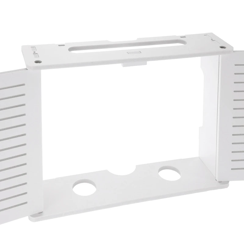 Wireless Wifi Router Shelf Storage Box Wall Hanging Wood-Plastic Organizer Box Cable Power Bracket Organizer Box DIY Home Decor 5