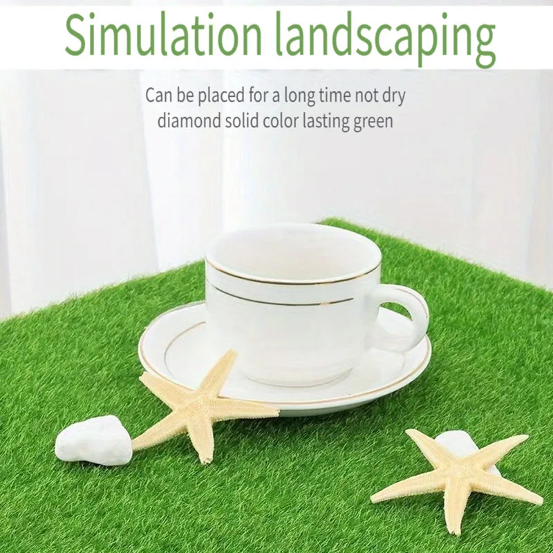 

Simulation lawn green space soundproof sun room heat insulation balcony layout yard indoor kindergarten fake lawn fruit mat