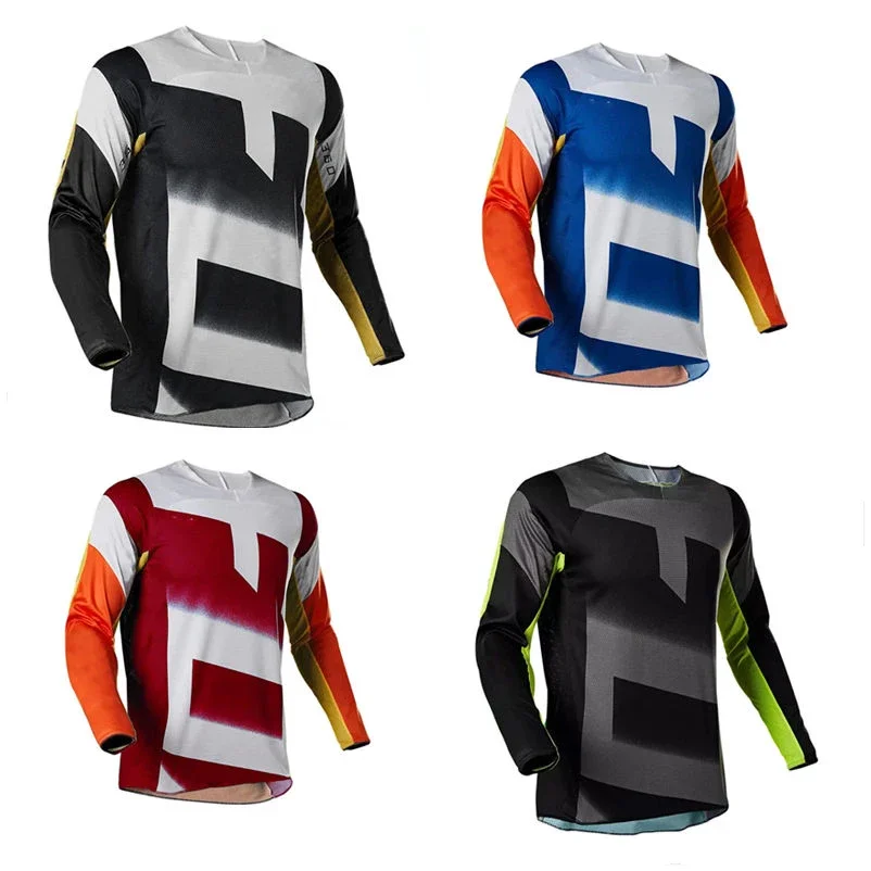 2025 Enduro Downhill Jerseys MTB Bike Shirts Offroad DH Motorcycle Jersey Motocross Sportwear Cycling Clothing Bike Clothes 3