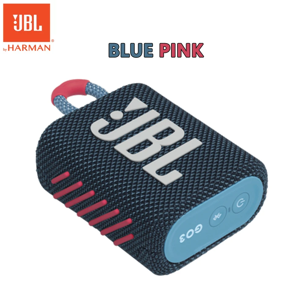 JBL GO 3 портативный Bluetooth-динамик s Синий Розовый спортивный водонепроницаемый