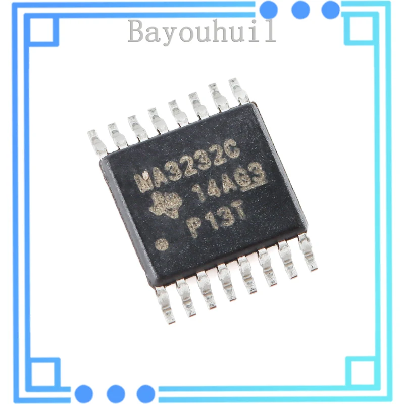 

10PCS Original Authentic MAX3232CPWR TSSOP-16 RS-232 Line Driver/Receiver IC Chip