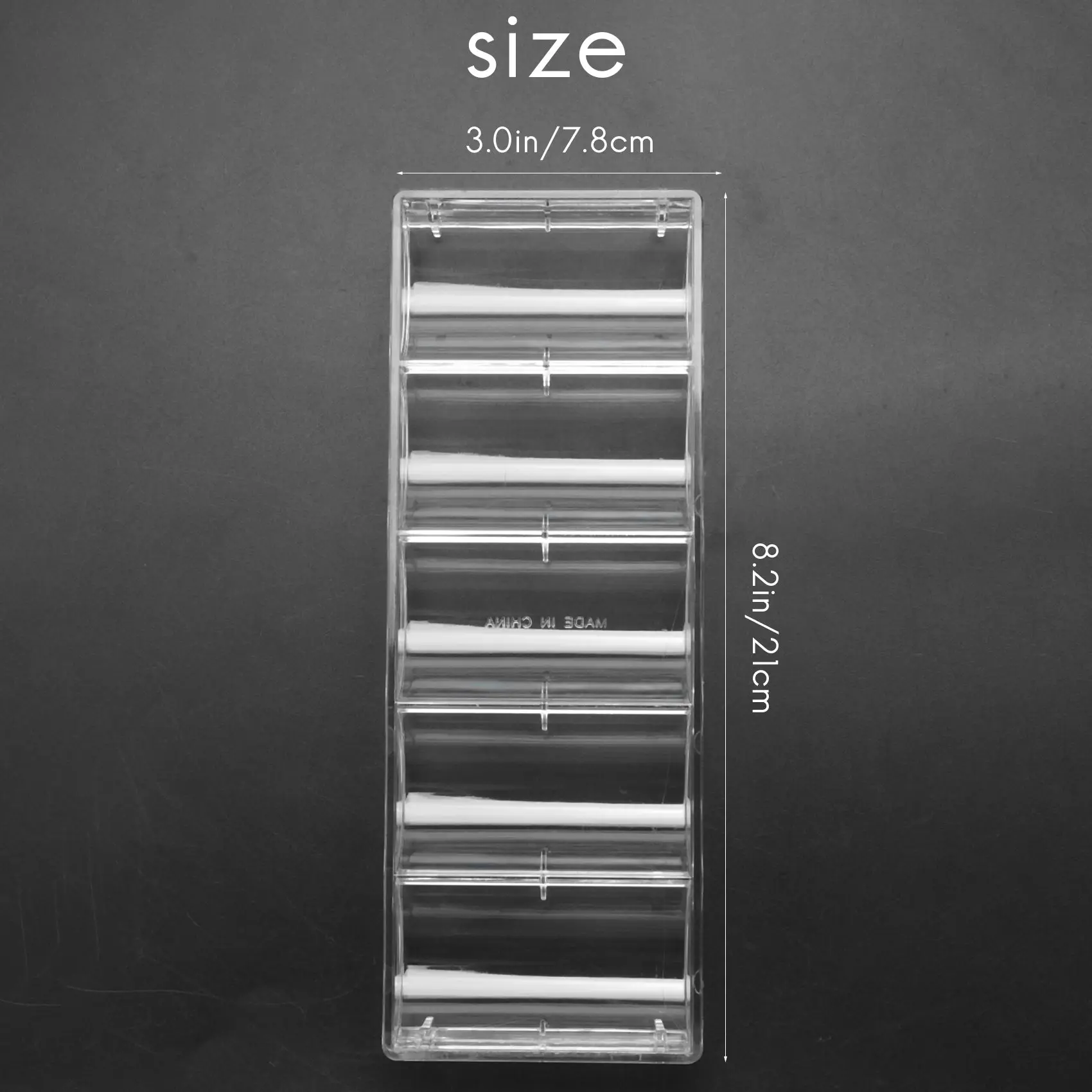 10pcs professional acrylic poker chips 100 chip trays (without cover)