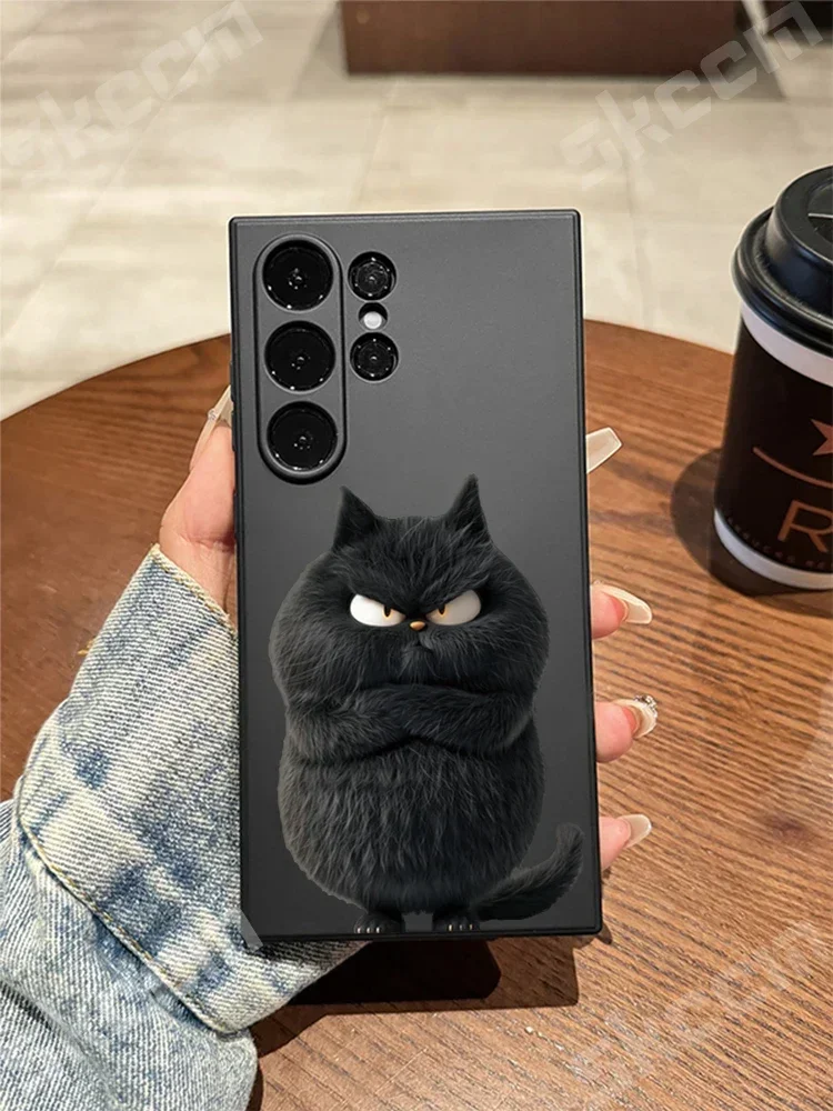 Adorable Cartoon Cat Soft Phone Case Cover