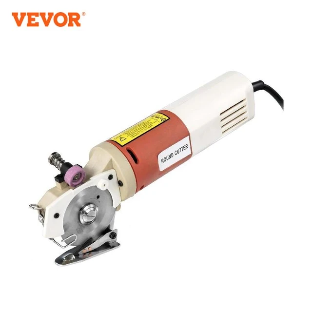 Electric Rotary Cutter Scissor for Fabrics With 100mm Disc and Low Noice  Servo Motor, 220V 