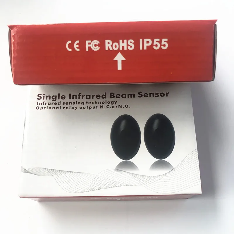 18V-24V Abo-20 Singolo Un 1 Sensore Della Barriera Del Fascio Impermeabile Il Rivelatore Infrarosso Attivo Della Fotocellula N/O & N/C