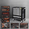 Professional Large Tool Cabinet Mechanical Wheeled Trolley Organizer Screwdrivers Workshop Tool Cabinet Garage Tool Arrangement 1