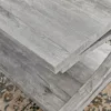 Unique 47.8" Coffee Tables for Living Room Square Wood Coffee Table with Storage, Sofa Table Home Office, Farmhouse Apartment Di 4
