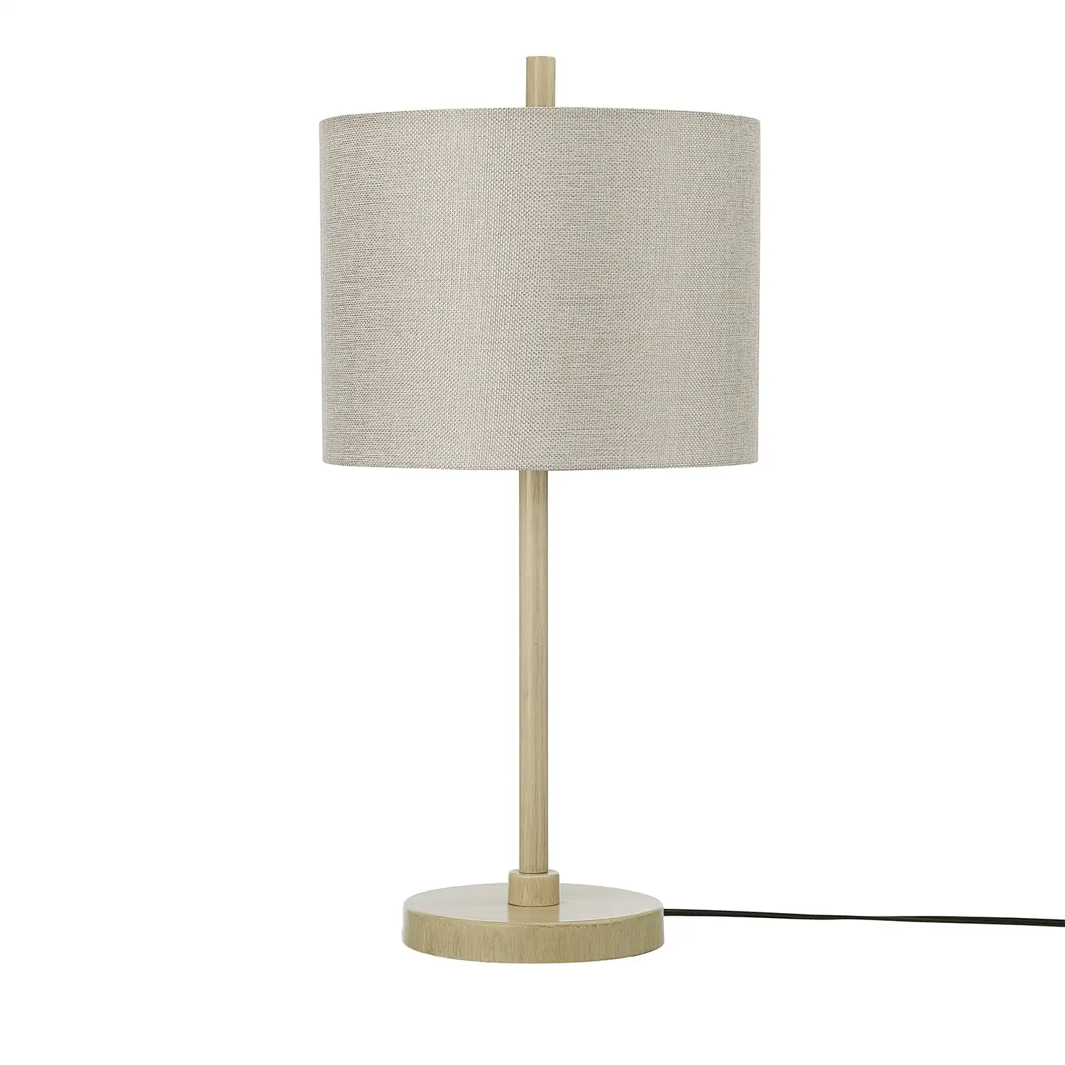 

Globe Electric Cove 22" Light Faux Wood Table Lamp with Jute Shade, 91004437