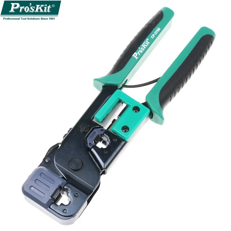 

Proskit CP-376D red crimpadora Ratchet Cable Portable Pelacables alicates herramienta Terminal alicates multifuncionales
