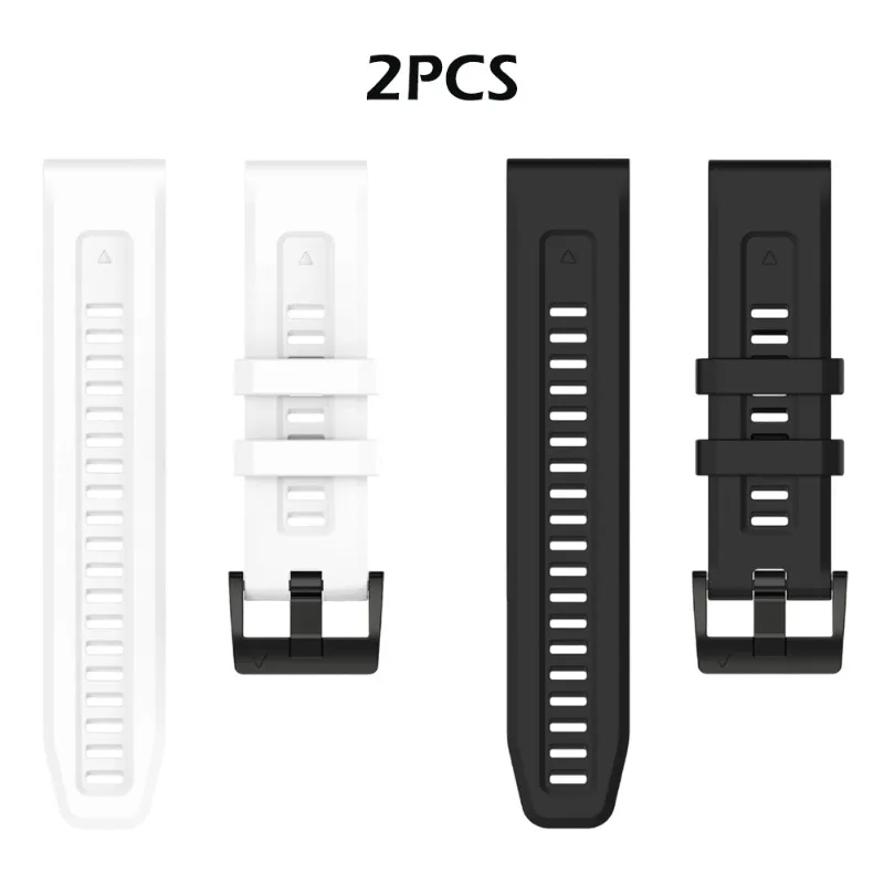 Waterproof Silicone Sport Band - Soft QuickFit Replacement Strap