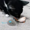 2pcs Funny Plush Soft Interactive Cats Training Toy Simulated Mouse Fake Mice Catnip Toy