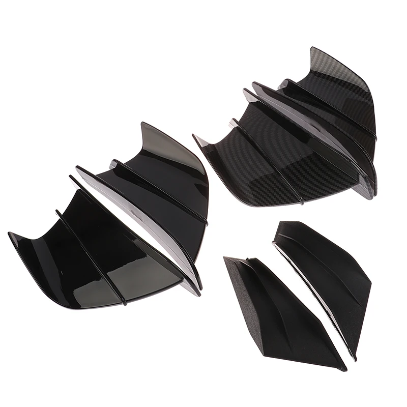 

High Quality 2PC Motorcycle Winglet Aerodynamic Wing Kit Spoiler Constant Wing For H2/H2R Scooter