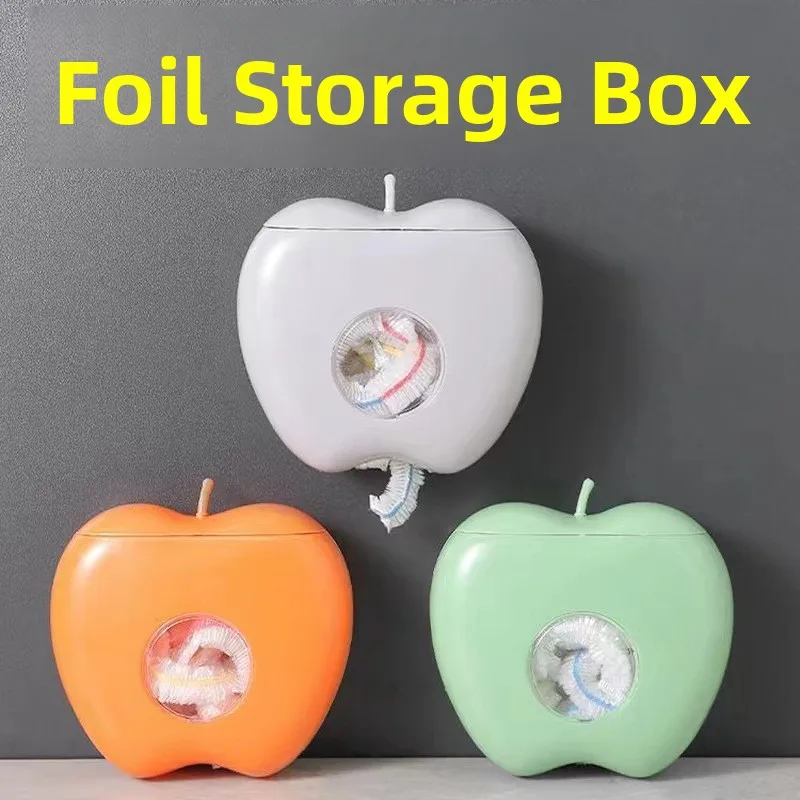 Apple Storage Wrapper Apple-Shaped Multi-Functional Storage Box Kitchen Draw-Type Disposable ...