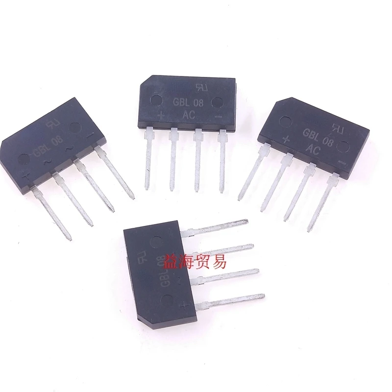 

Новый оригинальный мостовой стек GBL08 DIP-4 4A/800V