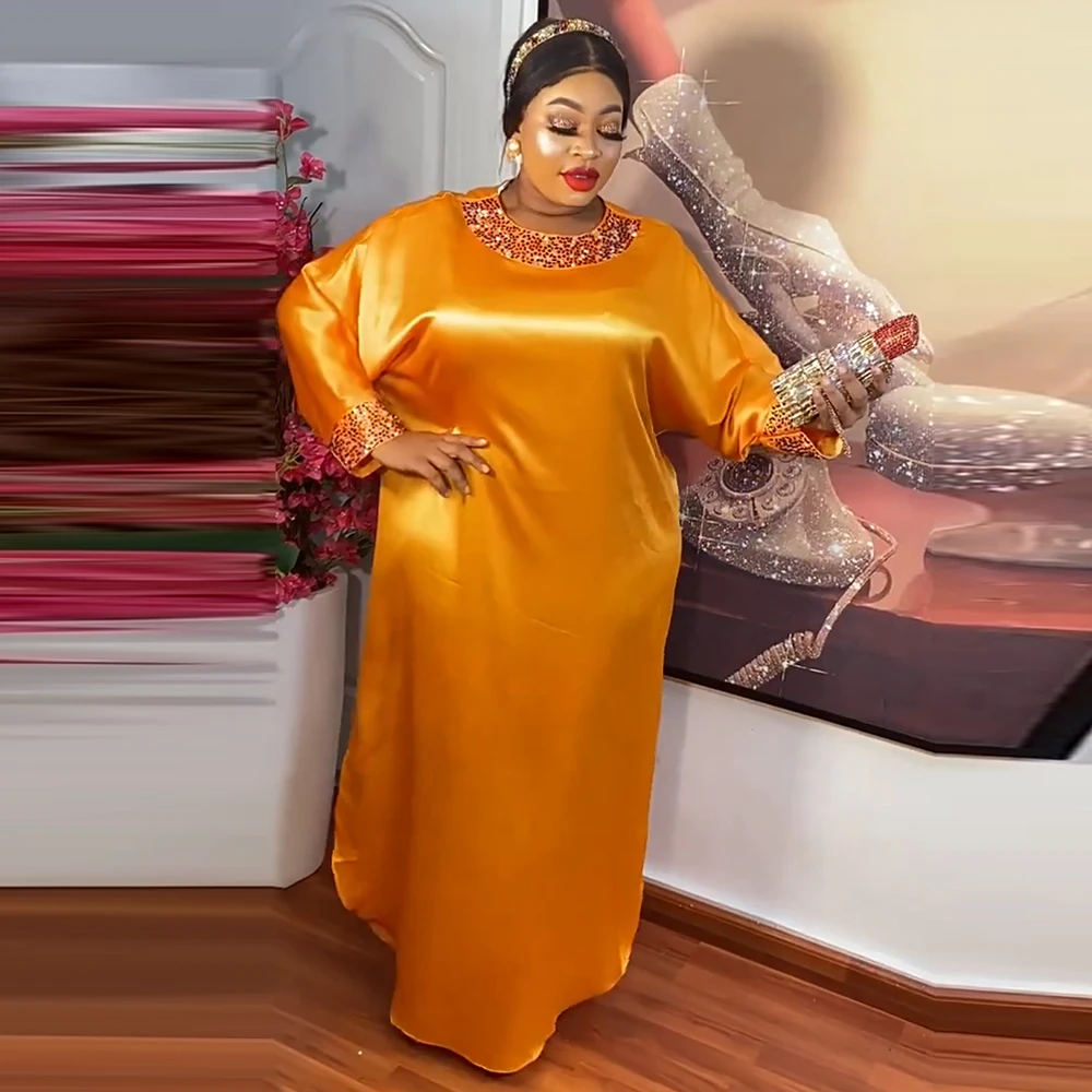 MD 2023 New African Plus Size Dresses For Women Dubai Turkey Long Sleeve  Maxi Robe Wedding Party Gown Muslim Kaftan Abaya Boubou