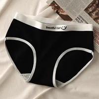 3 pièces/ensemble femmes coton doux Unde rwear culottes respirantes slips confortables sans couture 6
