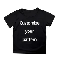 Children Girl Boy T-shirt Custom Diy Pattern Logo Funny Casual Tops Tees DIY Name Logo Picture Text Child Girl Boy T-shirts 1