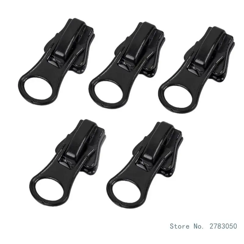 10pcs Removable Zippers Pullers #3 #5 #8 Zippers Sliders Replacement for Backpacks Jackets Boot Handbag Jeans